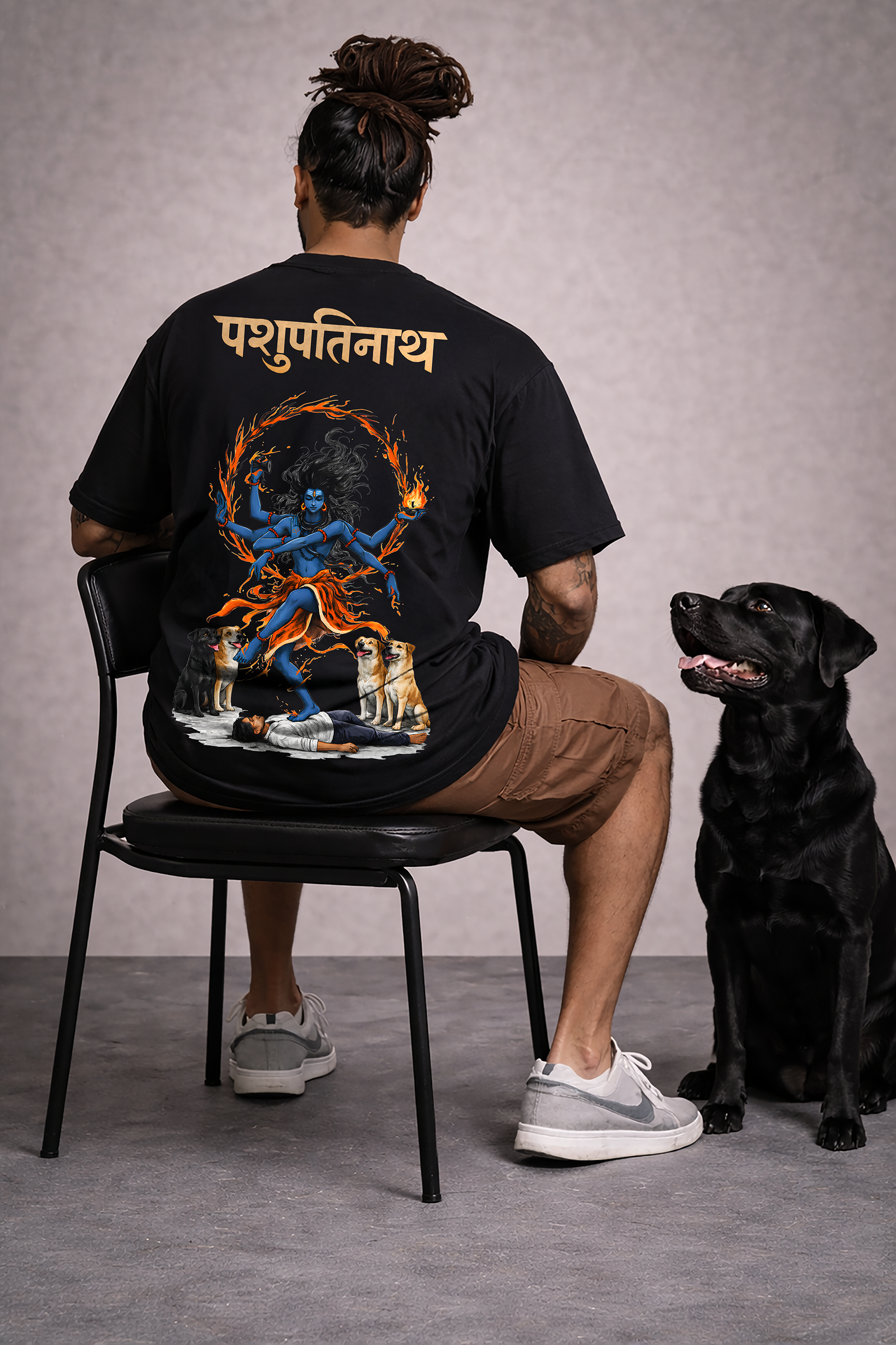 Pashupatinath Shiva Graphic T-Shirt – Karmayogi Edition