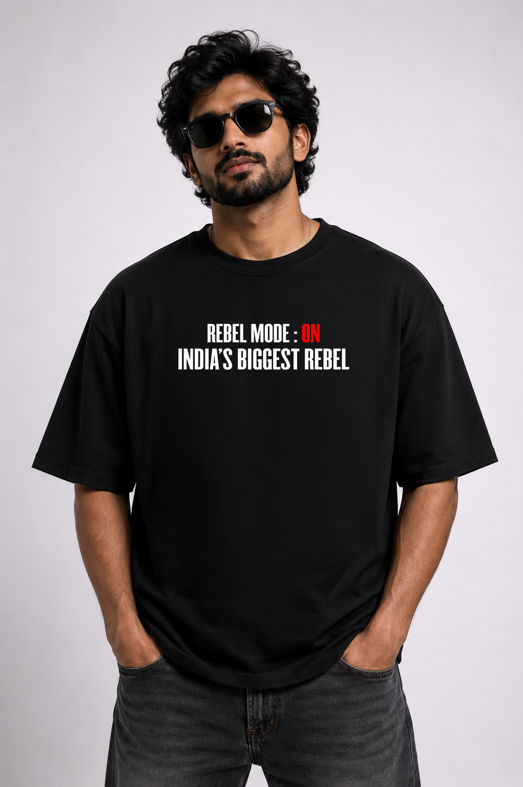 The Rebel Within – Oversized Graphic T-Shirt