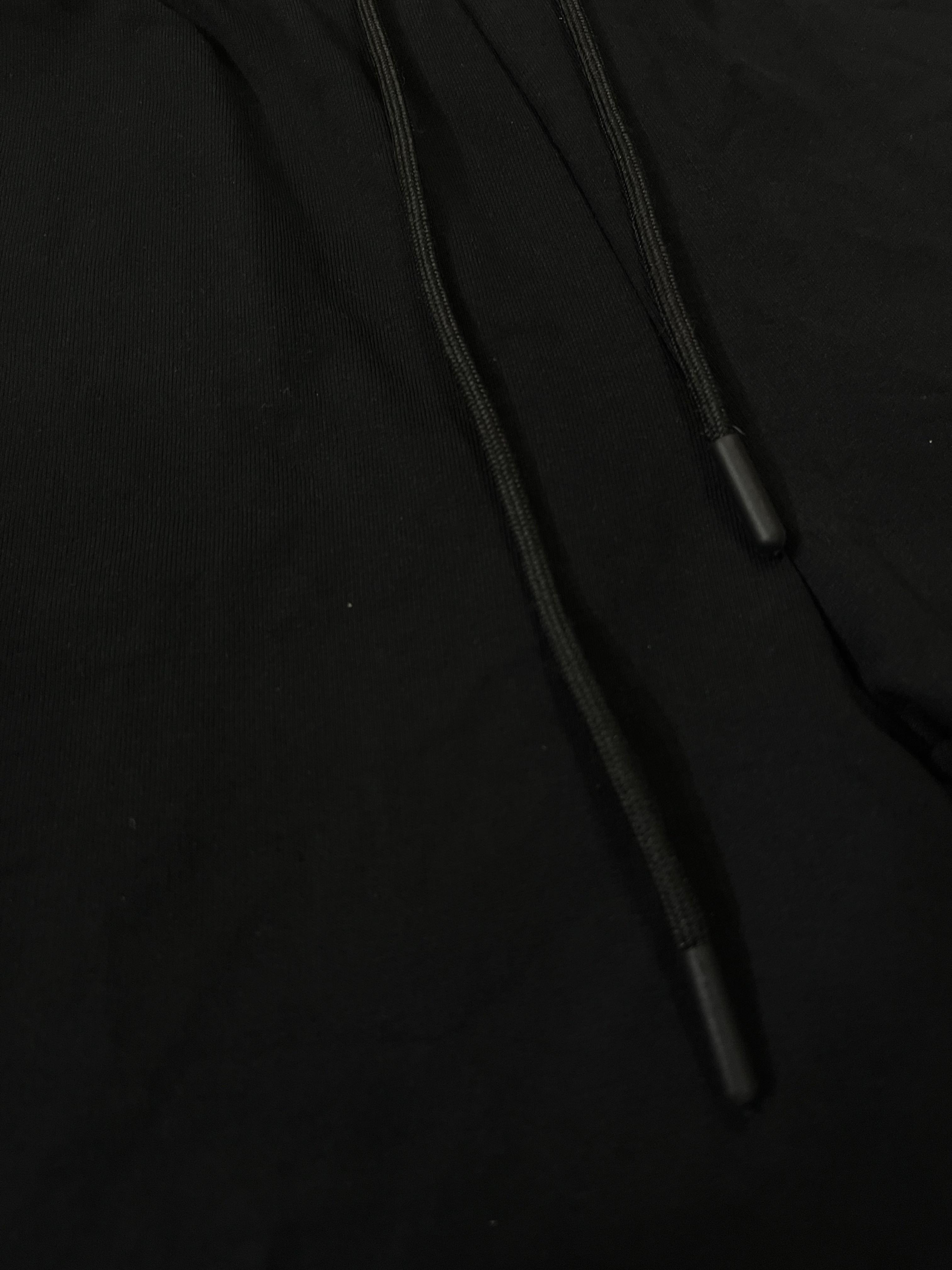 French Terry Cotton Shorts with Zipper Pockets