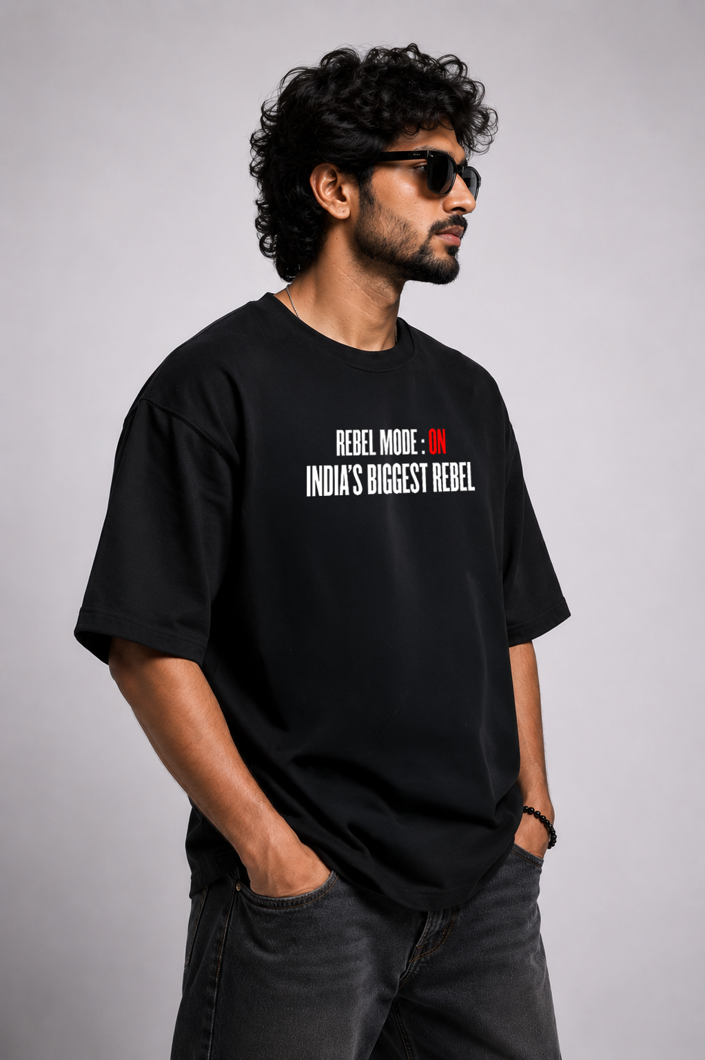 The Rebel Within – Oversized Graphic T-Shirt