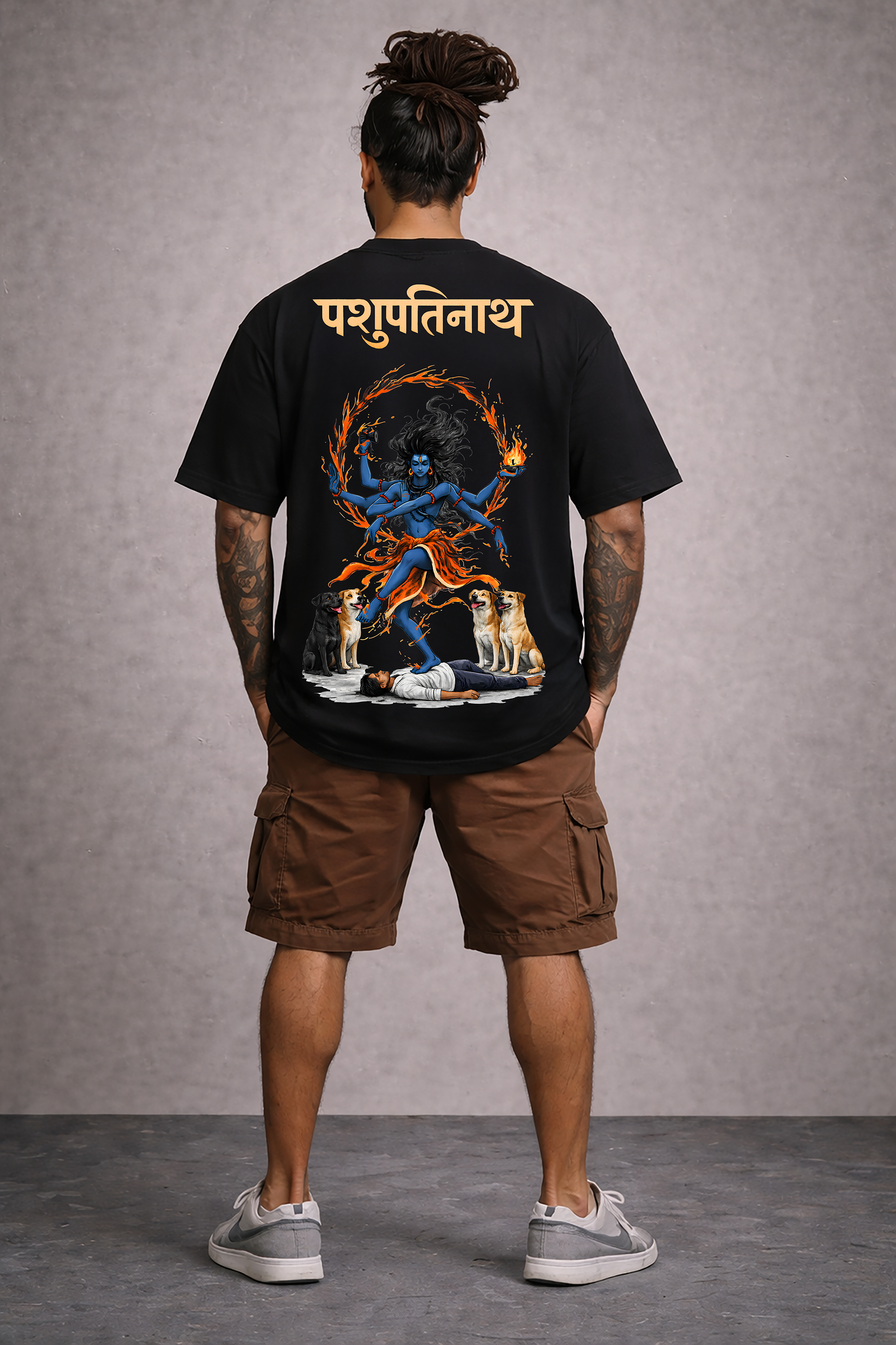 Pashupatinath Shiva Graphic T-Shirt – Karmayogi Edition