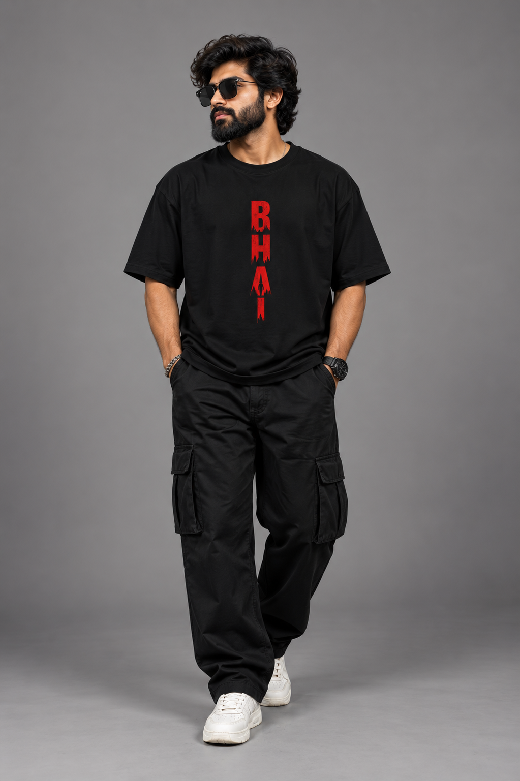 BHAI – Premium 240 GSM French Terry T-Shirt