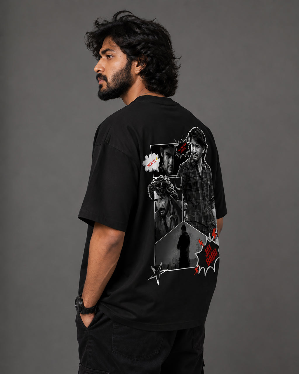 BABU LAKE BABU – Fan Edition Oversized T-Shirt❤️‍🔥