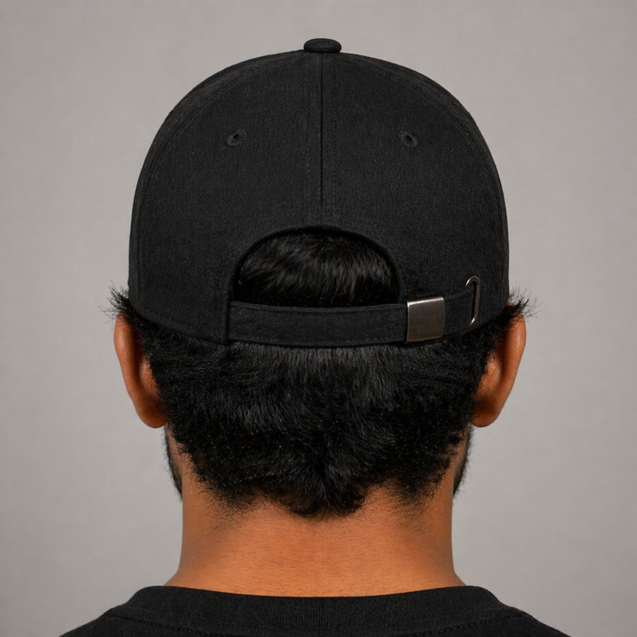 AAYA SHER Black Cap – Bold Streetwear Style Adjustable Hat